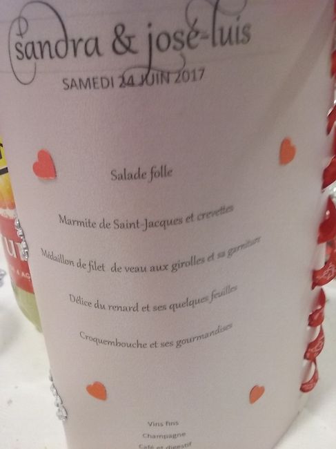 photophore menu maison