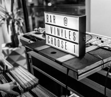 Inspiration bar à vinyles