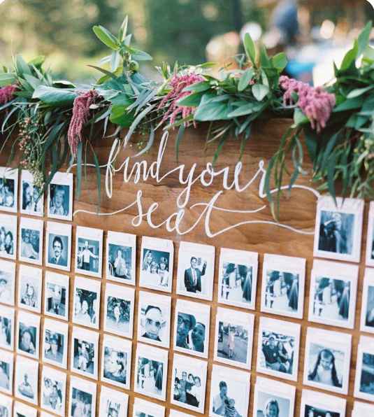 Inspiration plan de table