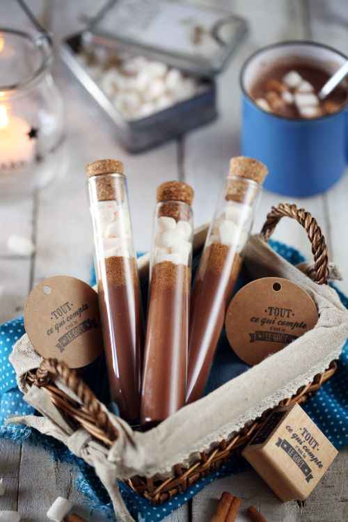 Inspiration cadeaux invités adultes chocolat