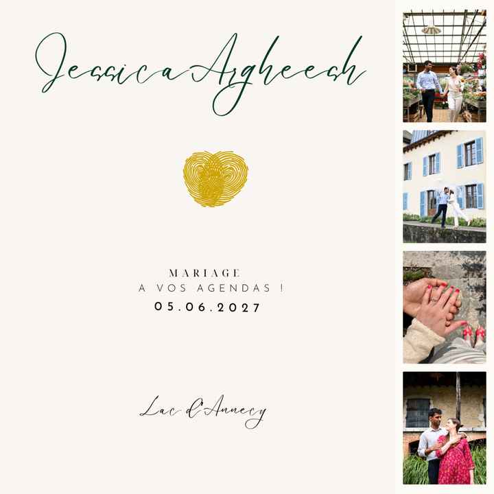 Save the date - 1