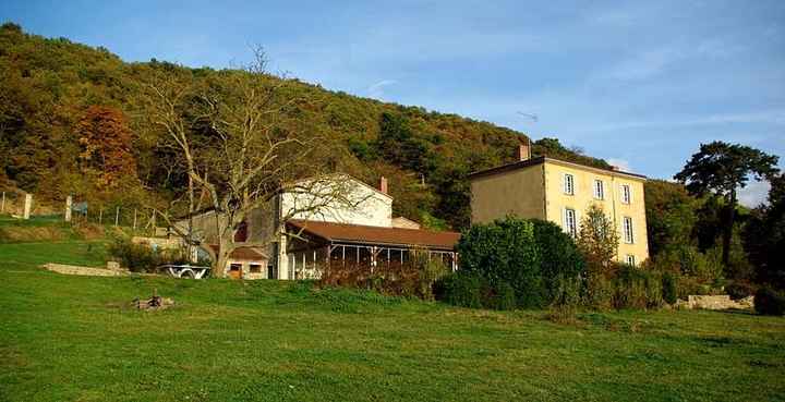Le domaine où se passera notre mariage