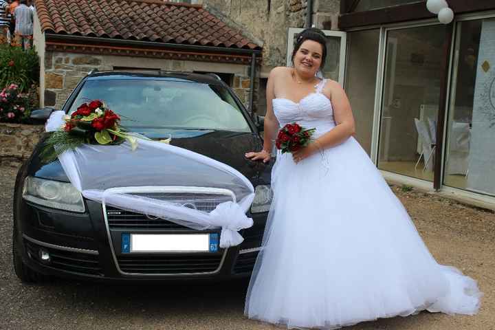 la voiture de la mariée