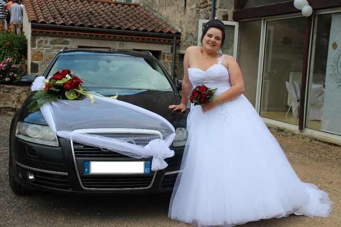 la voiture de la mariée