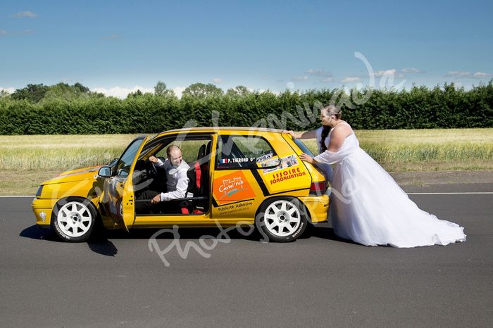 Voiture de course 