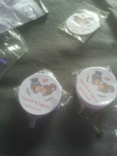 étiquette  dragée - 2