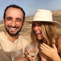 la demande en mariage au milieu du désert des Bardenas 