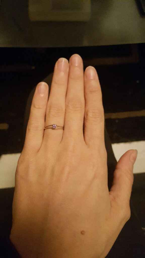 Ma précieuse enfin au doigt!!! - 1
