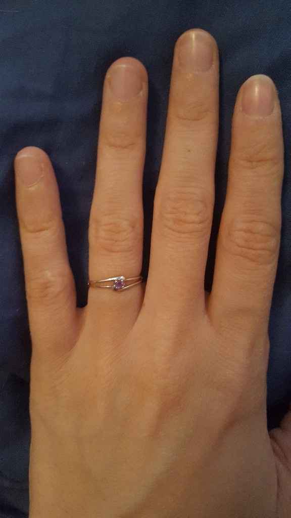  Bague de fiançaille 💍 - 1