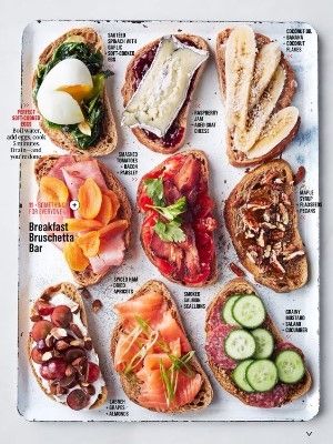 bruchetta salées