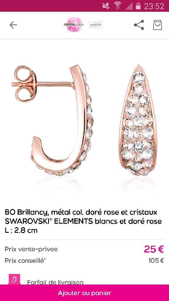 Cristal color de swaroski sur vente privee - 1