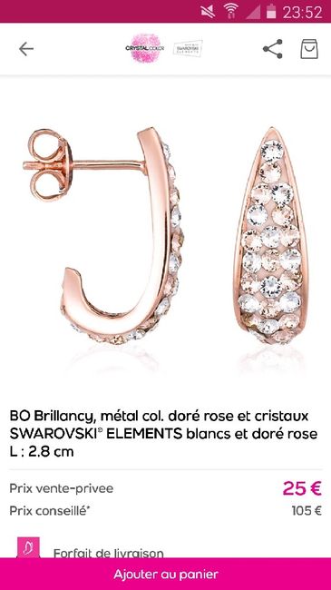 Cristal color de swaroski sur vente privee - 1