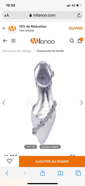 Chaussures plates pour le Jour j - 3
