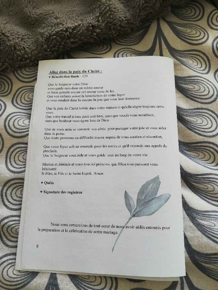 Livret de messe - 5