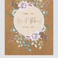 Publie ce modèle de faire-part et dis-nous quelle taille tu as du utiliser ! 😏💌 - 1