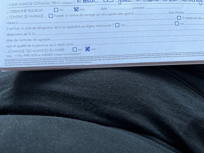 Galère à remplir le dossier - 2