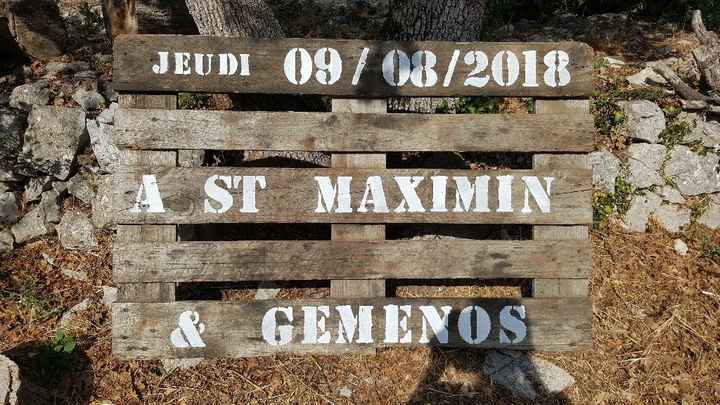 Une partie de notre save the date - 1
