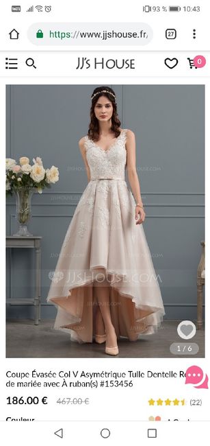Robes des petites demoiselles d'honneur reçues. Trop contente... - 2