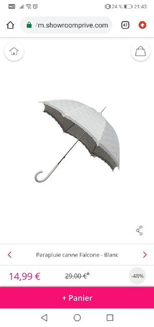 Beaux parapluies (showroomprive) - 2