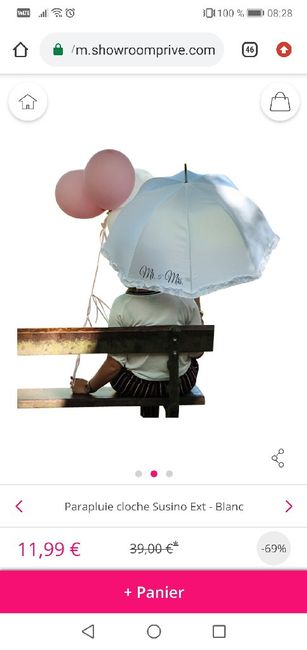 Beaux parapluies (showroomprive) - 1