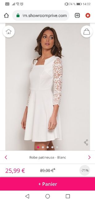 Nouvelle vente Robes Showroomprive - 1