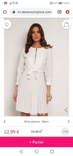 Nouvelle vente Robes Showroomprive - 2