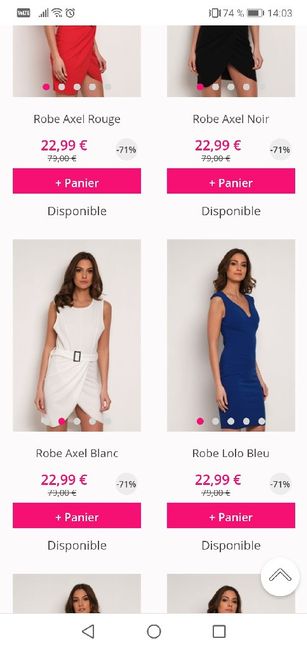Nouvelle vente Robes Showroomprive - 4