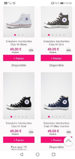 Converse sur Showroomprive - 3