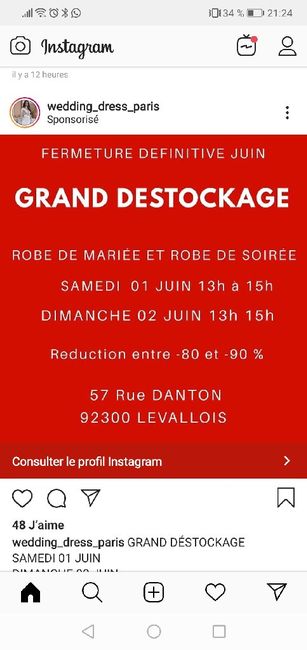 Robes destockage Paris Levallois - 1