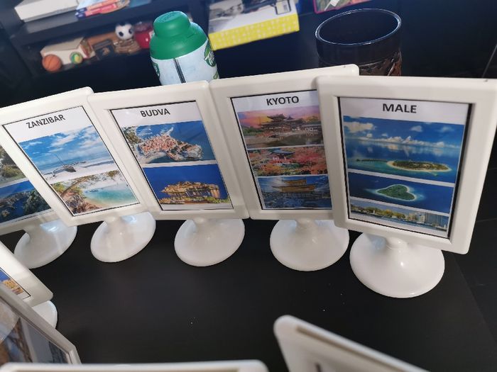 Noms de tables- Thème Jeux et Voyages 2