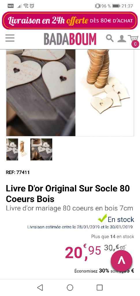 Achats du jour et Salon du Mariage - 3