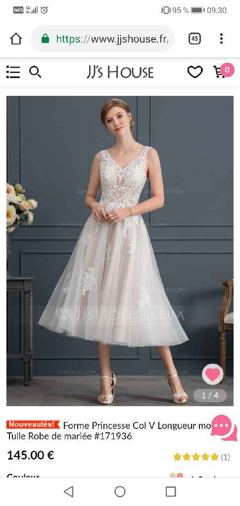 Photos de vos robes de mariage civil - 1