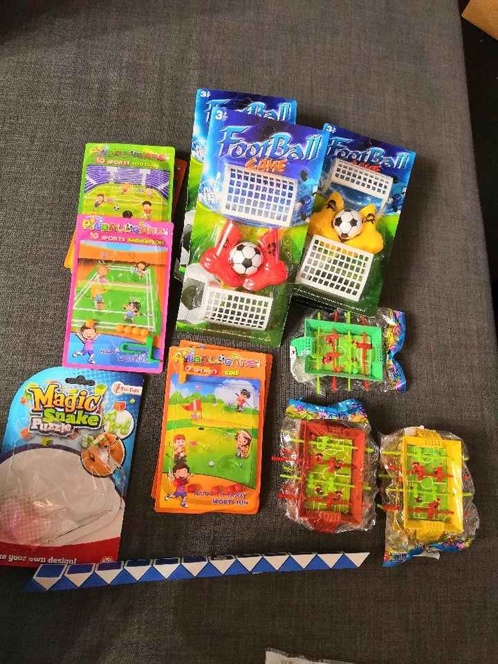 Mini jeux reçus - 1