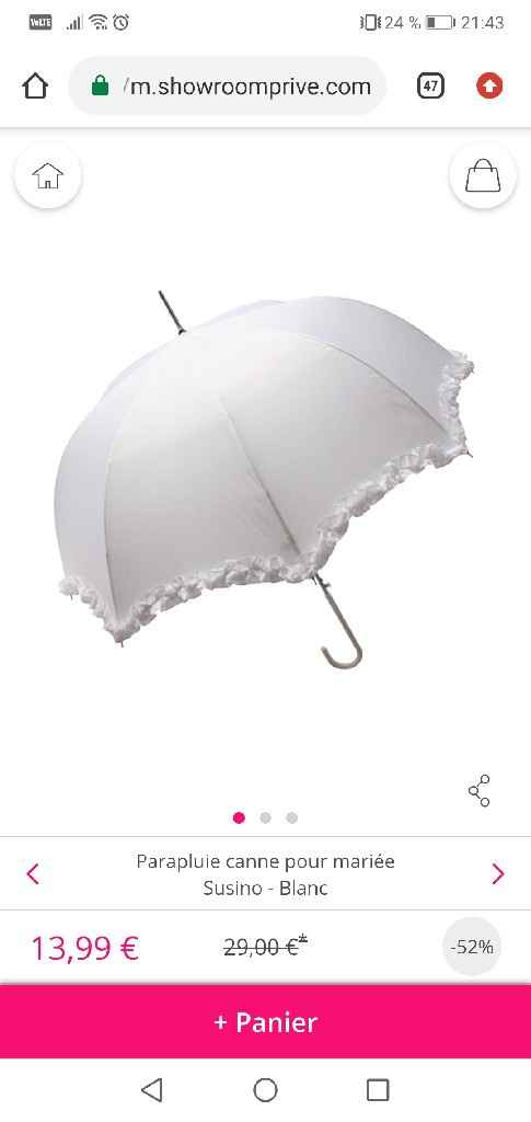 Beaux parapluies (showroomprive) - 3