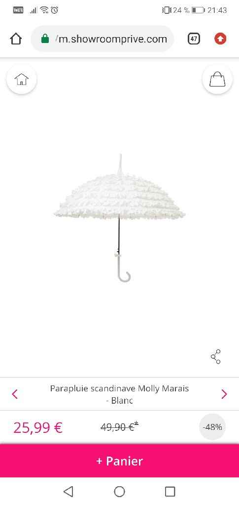 Beaux parapluies (showroomprive) - 6
