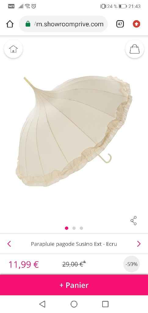 Beaux parapluies (showroomprive) - 7