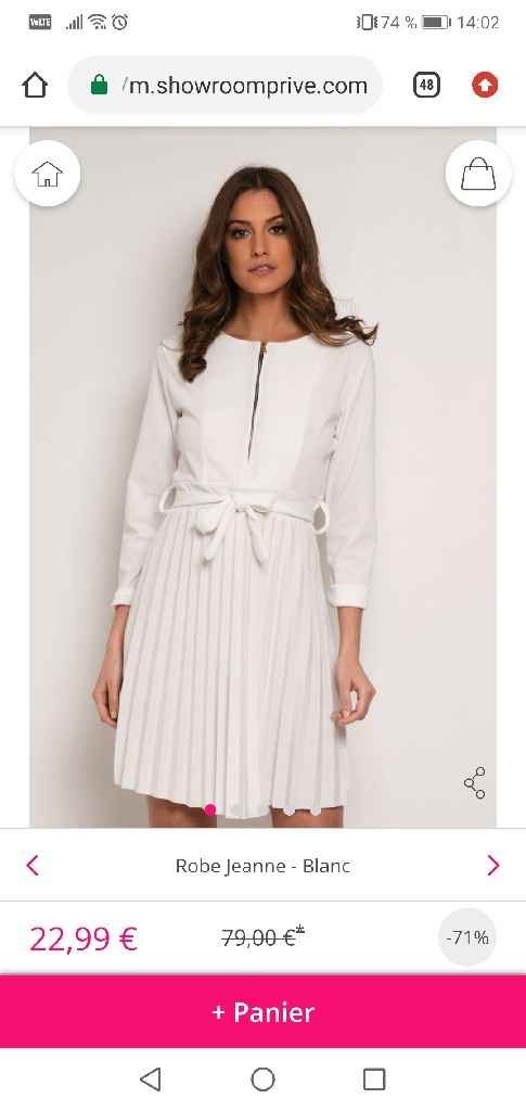 Nouvelle vente Robes Showroomprive - 2