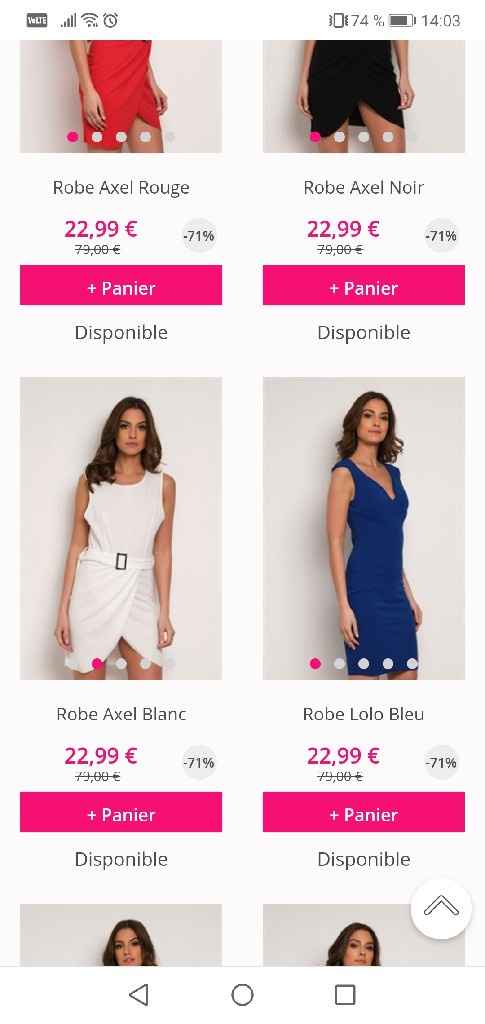 Nouvelle vente Robes Showroomprive - 4