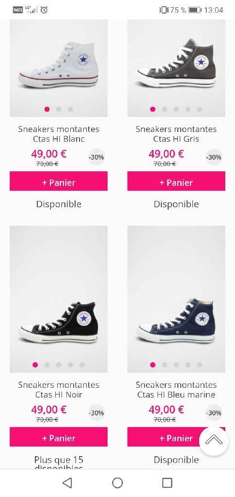 Converse sur Showroomprive - 3