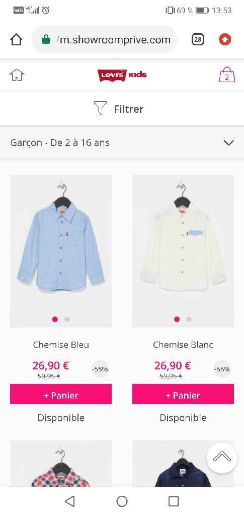 Showroomprive Vêtements enfants - 1