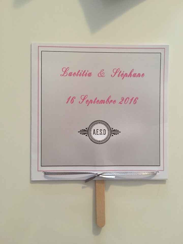 Menu, noms de table, pancarte - 3