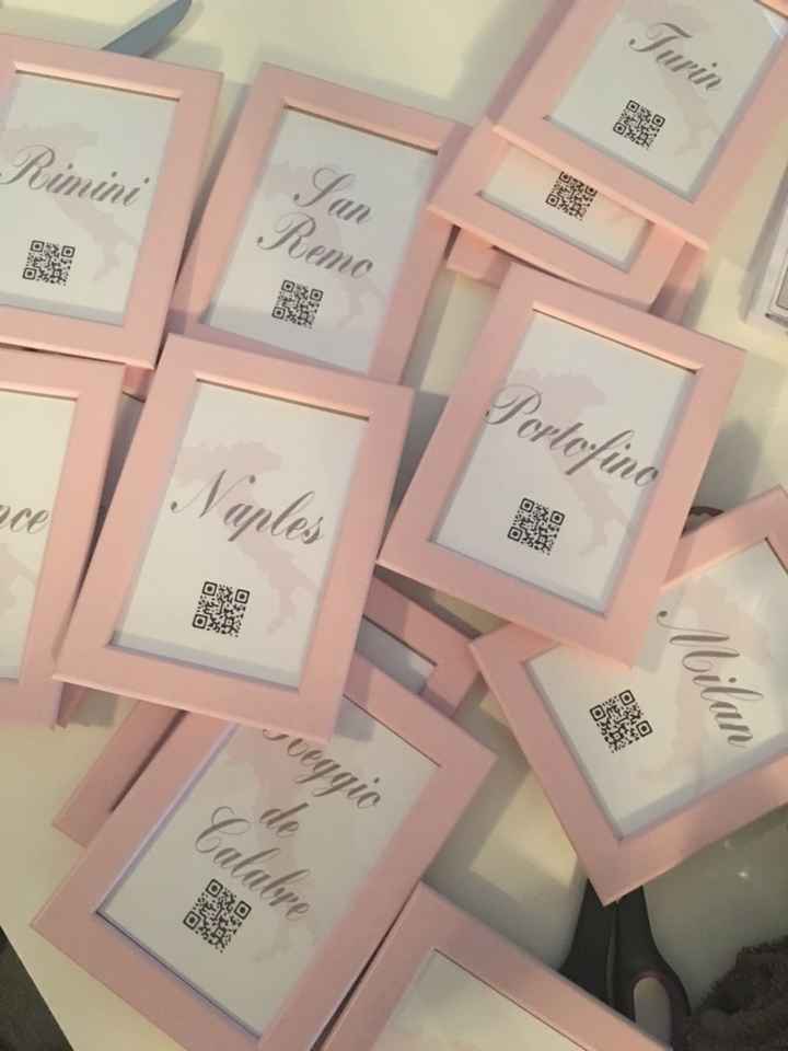 Menu, noms de table, pancarte - 4