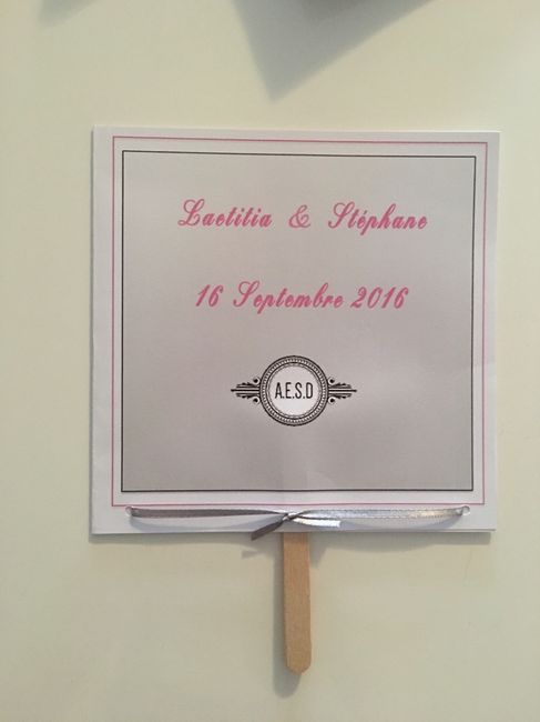 Menu, noms de table, pancarte - 3