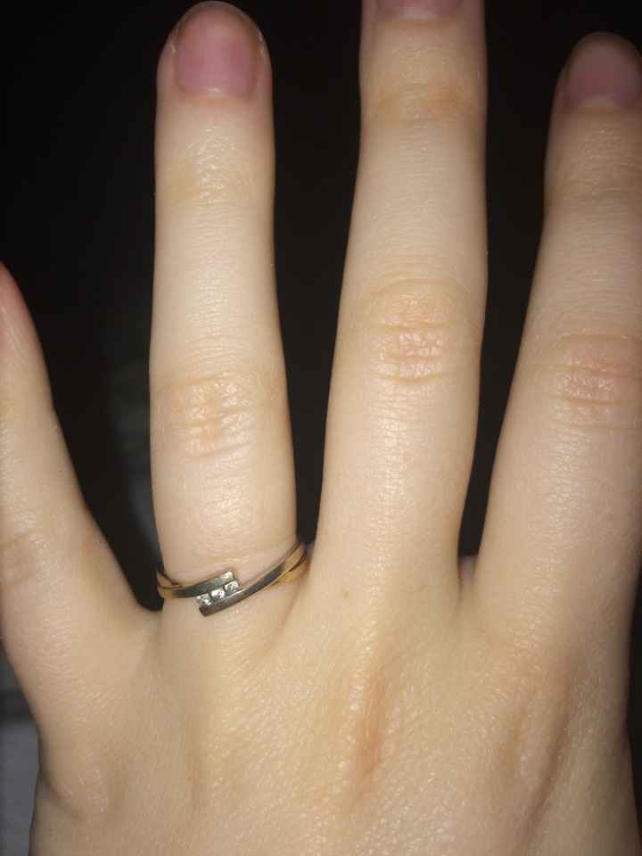 Montrez-nous vos bagues de fiançailles :p - 1