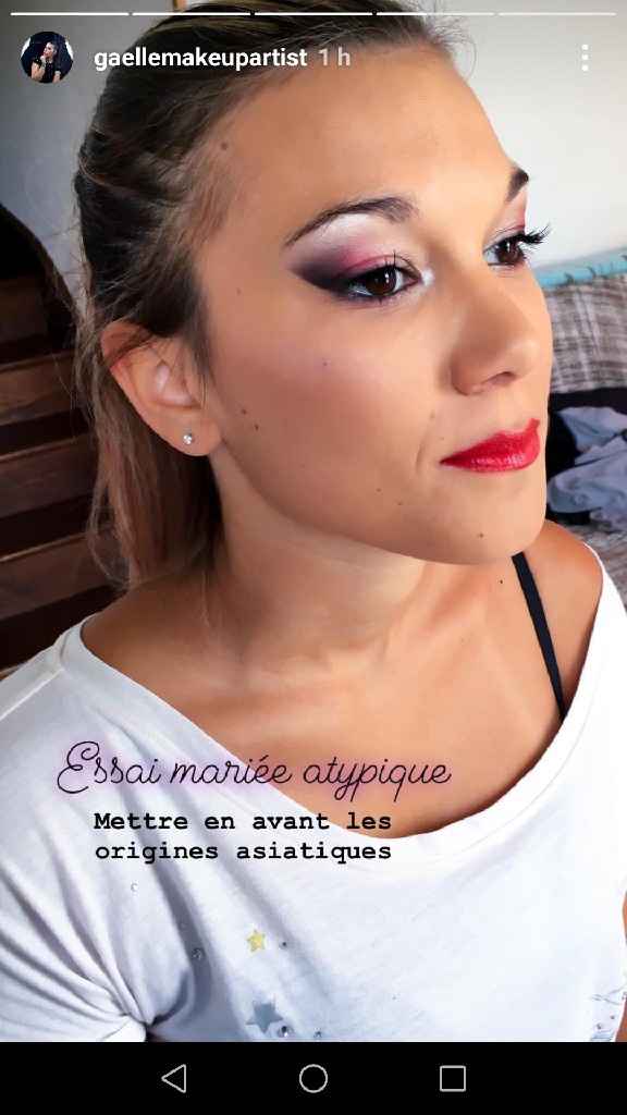 Essai maquillage satisfaisant - 1