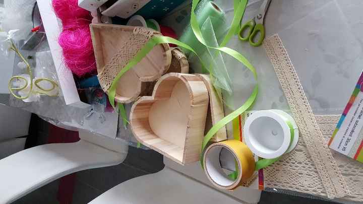 Mon urne diy  et mes petites  boire en coeur diy - 6