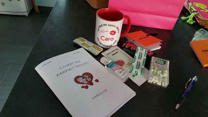 Mes sacs et contenants cadeaux pour nos témoins - 4