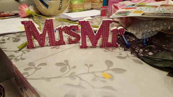 Personnalisation de mr & mrs - 1