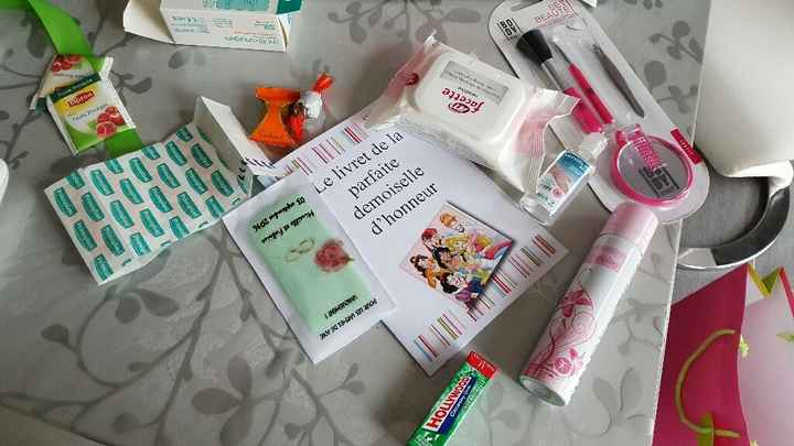 Mes sacs et contenants cadeaux pour nos témoins - 3