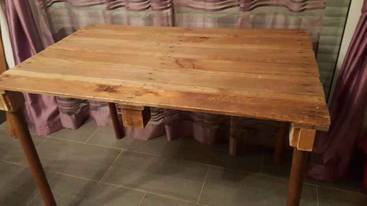 Mes tables diy pour le vin d'honneur - 2